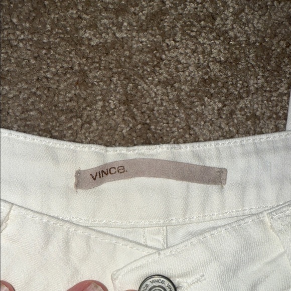 Vince Off-White Ankle Skinny White Denim Jeans - size 28. Q - Picture 2 of 5
